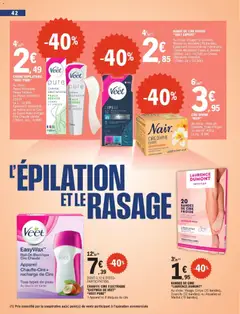 E.Leclerc - Prévisualisation de E.Leclerc - BEAUTE PRINTEMPS valide à partir de 05.05.2026 | Page: 42 | Produits: Parfum, Beurre, Thé, Crème