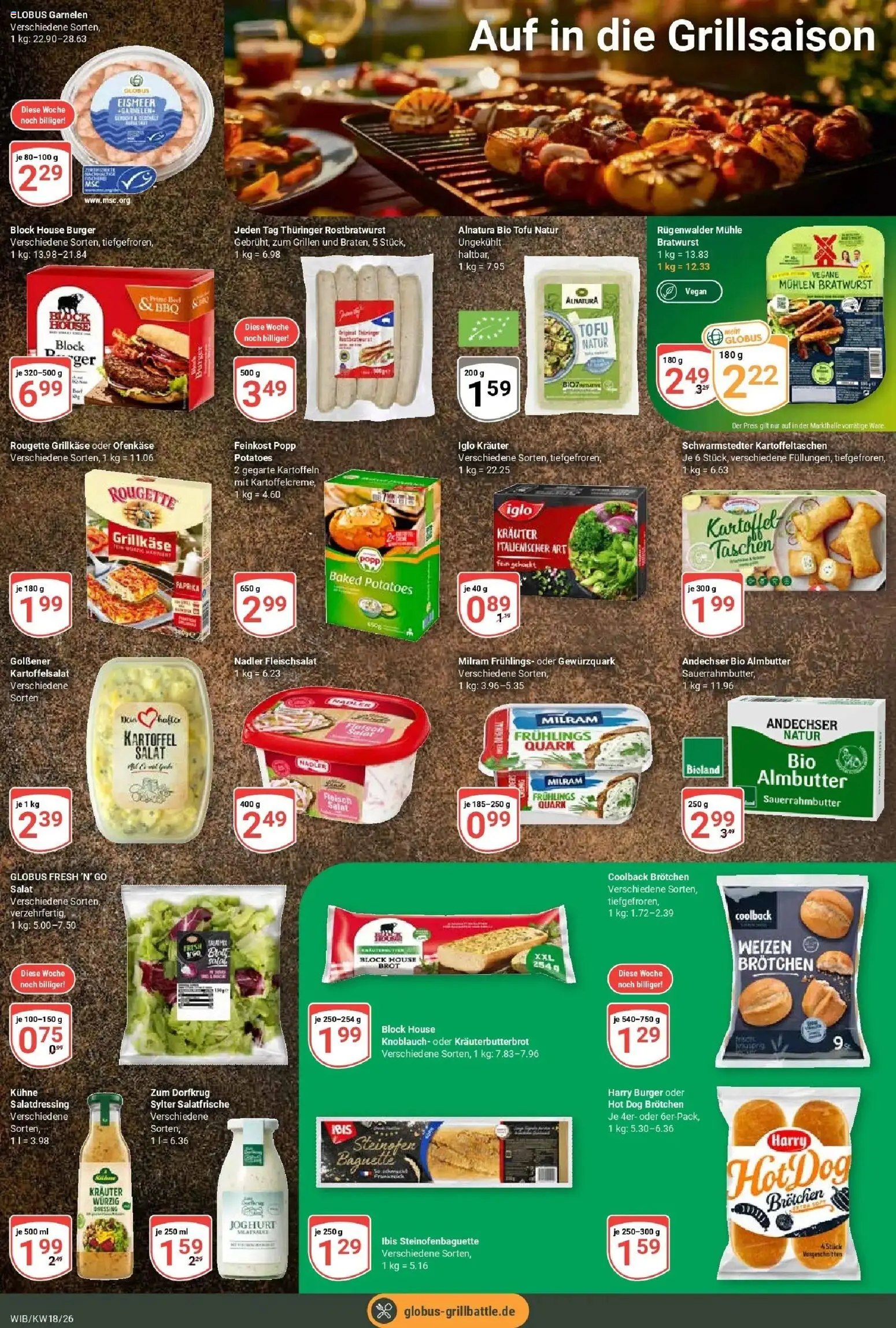 Globus Prospekt Wiesbaden-Nordenstadt	 – gültig ab 27.04.2026 | Seite: 5 | Produkte: Iglo, Kartoffeln, Milram, Knoblauch
