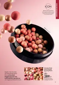 Oriflame erbjudanden 06/26 - Förhandsvisning av reklamblad från butik Oriflame aktuell från 22.04.2026 | Sida: 15 | Produkter: Bronzer, Serum