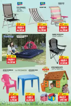 Преглед на METRO брошура - За комфорта навън - Офертите са валидни от 09.04.2026 | Страница: 22 | Продукти: Къщичка, Матрак, Шезлонг, Маса