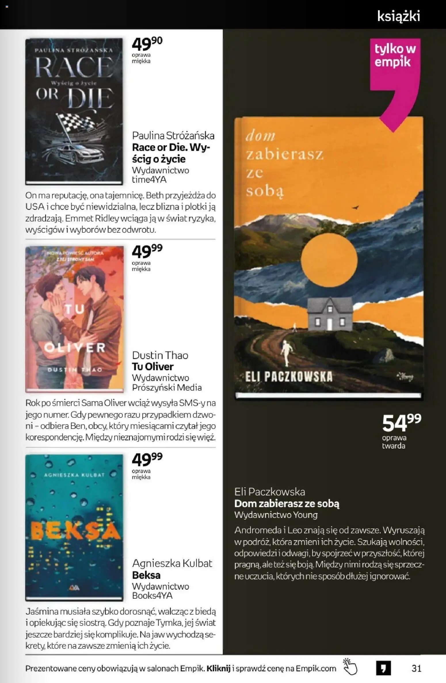 Empik promocje od 11.03.2026 | Strona: 31 | Produkty: Książki