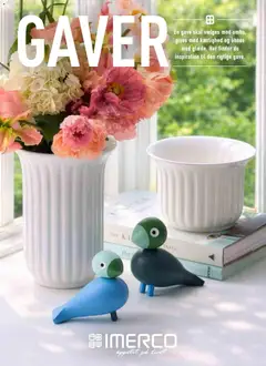 Imerco - Gavekatalog gyldig fra 20.03.2026