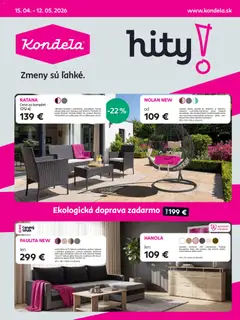 Kondela leták platný od 15.04.2026