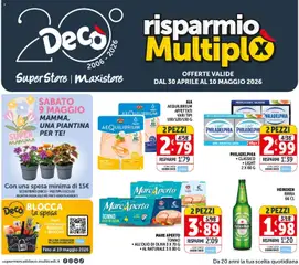 Anteprima del volantino Decò volantino MaxiStore Campania valido a partire dal 30.04.2026