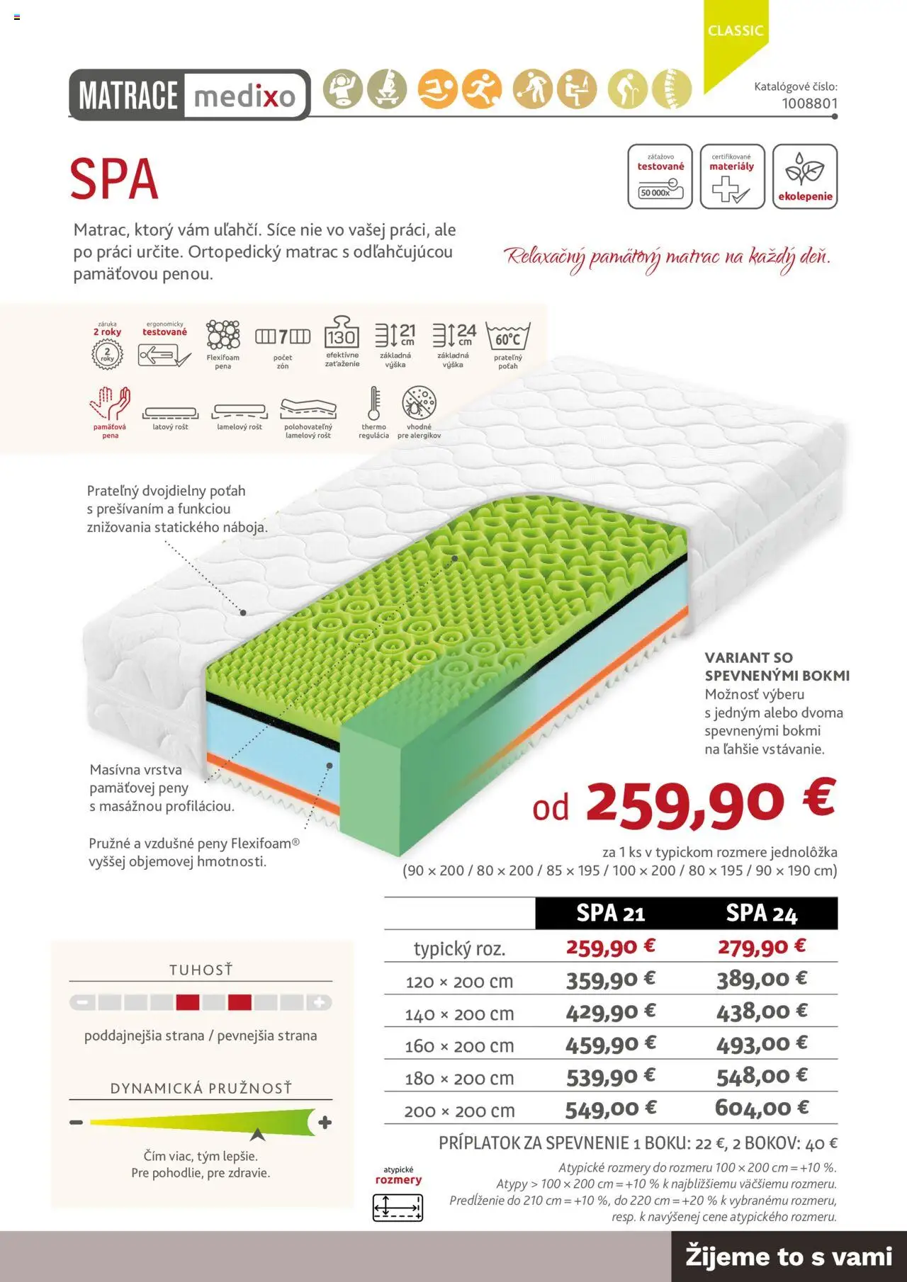 Nové ASKO nábytok akcie – leták je platný od 05.06.2025 | Strana: 29 | Produkty: Matrace, Matrac, Rošt