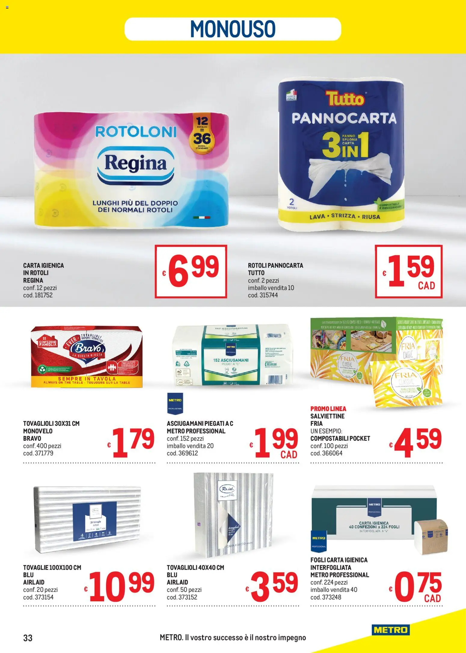 Volantino Metro del 30.04.2026 | Pagina: 33