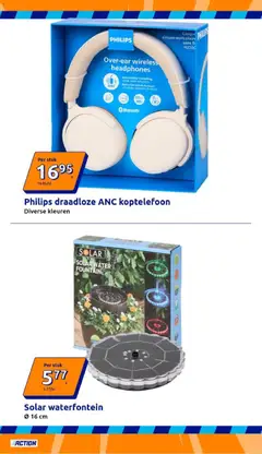 Action folder week 18 - Voorbeeld van een folder van Action, geldig van 29.04.2026 | Pagina: 12 | Producten: Koptelefoon, Festék, Bluetooth