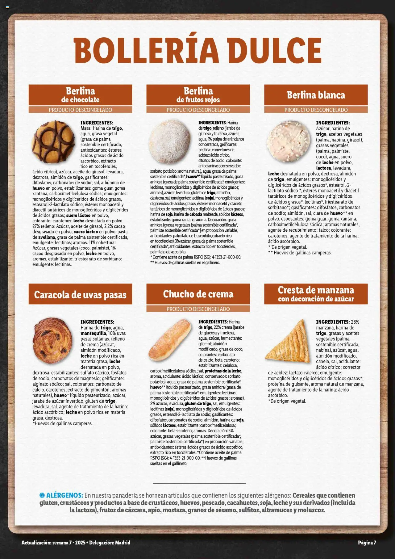 Lidl folleto │ válido desde el 28.04.2025 | Página: 7 | Productos: Polvo, Leche, Chocolate, Pasta