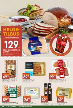 Forhåndsvisning av Coop Mega kundeavis gyldig fra 27.04.2026 | Side: 2 | Produkter: Teniși, Crème Fraîche, Лялька, Cremă de brânză