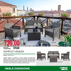 Pogląd oferty "Abra meble gazetka" - ważna od 24.04.2026 | Strona: 11 | Produkty: Kanapa, Stolik kawowy, Meble ogrodowe
