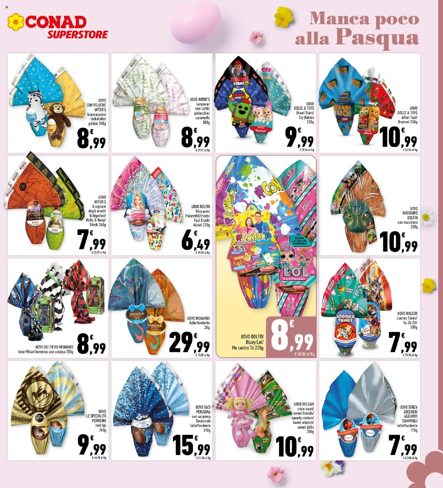 Volantino Conad del 11.03.2026 | Pagina: 11 | Prodotti: Maschera, Peluche, Tè, Sciarpa