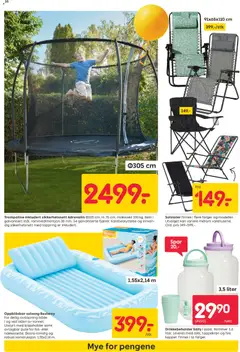 Forhåndsvisning av Rusta kundeavis gyldig fra 27.04.2026 | Side: 16 | Produkter: Solseng, Pute, Trampoline