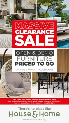 House and Home specials catalogue – valid from 20.04.2026