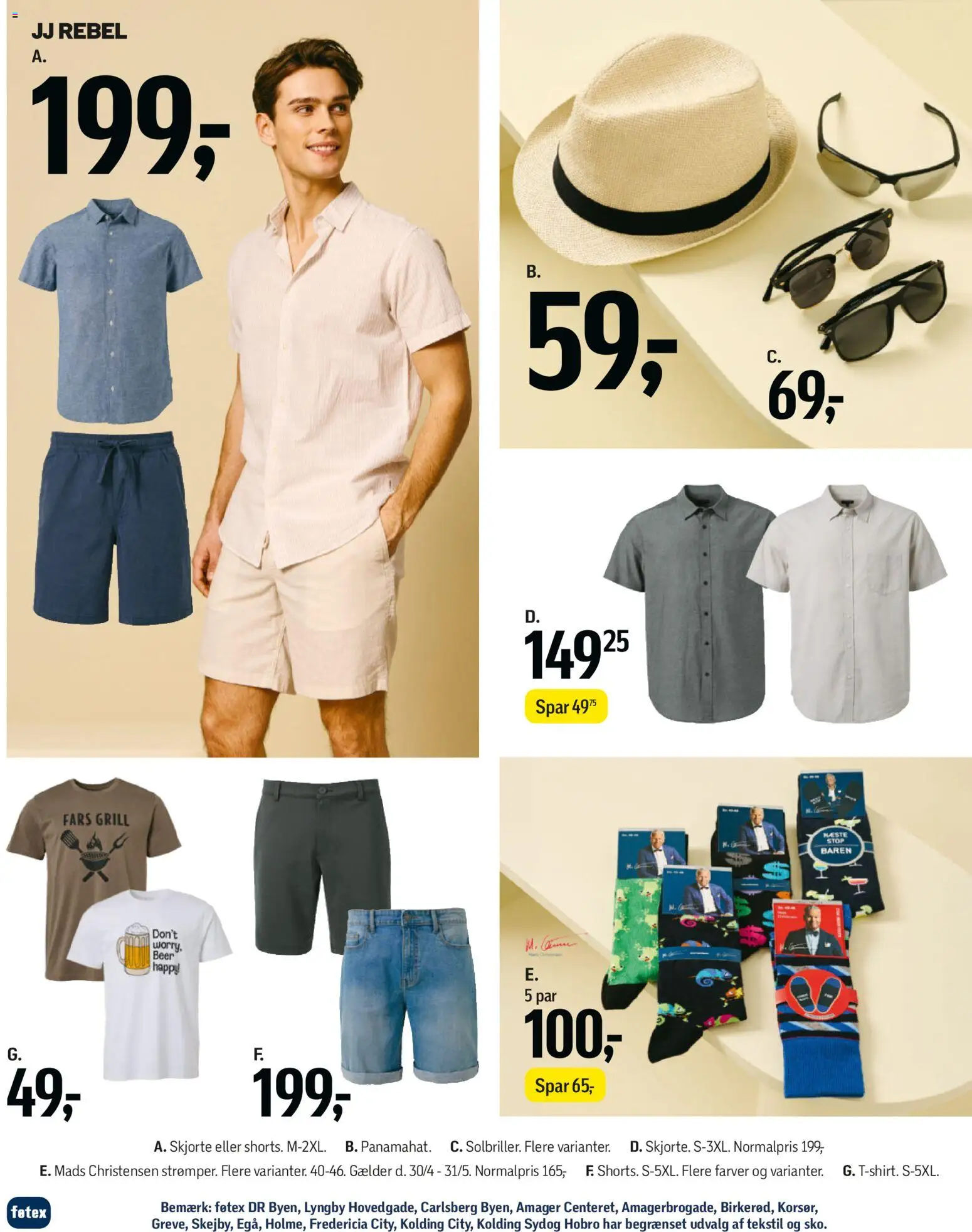 Føtex tilbudsavis – gyldig fra 01.05.2026 | Side: 74 | Produkter: Skjorte, Grill