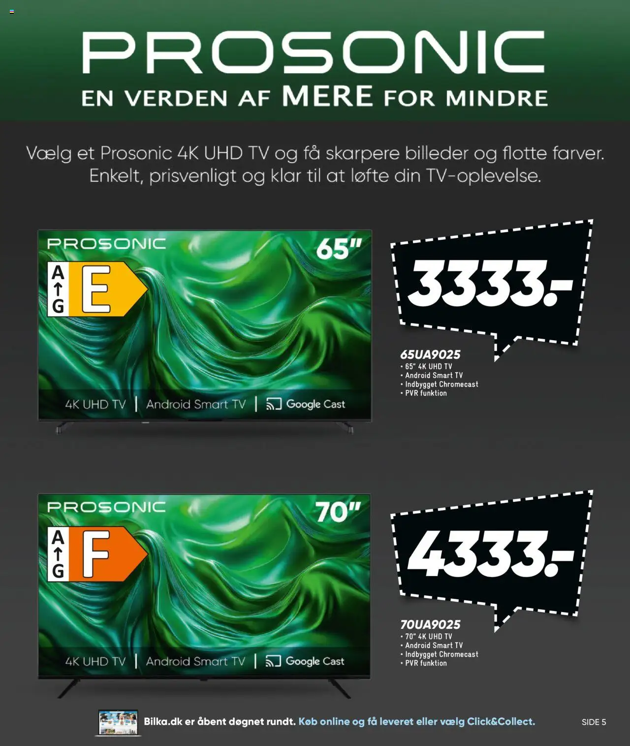 Bilka tilbudsavis – gyldig fra 02.05.2025 | Side: 5 | Produkter: Smart TV, TV