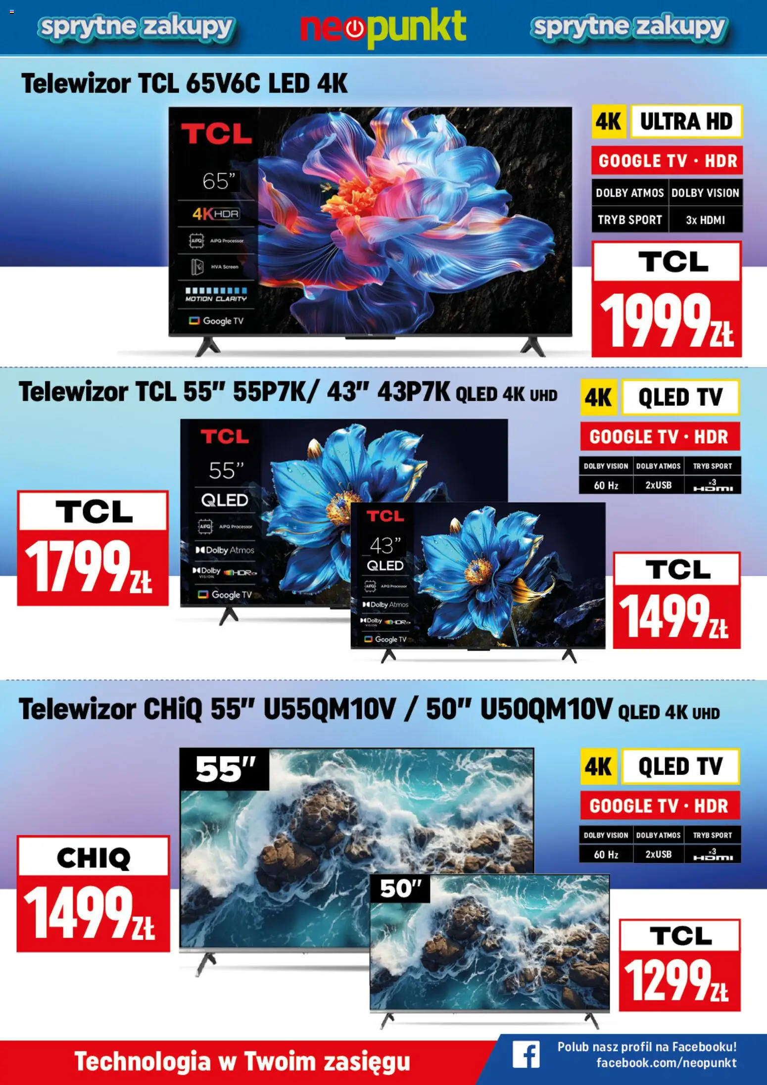 Neopunkt gazetka od 02.03.2026 | Strona: 4 | Produkty: Telewizor