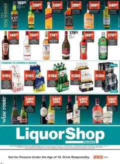 Checkers specials catalogue – valid from 27.04.2026 | Page: 2 | Products: Brandy, Wine, Gin, Cream