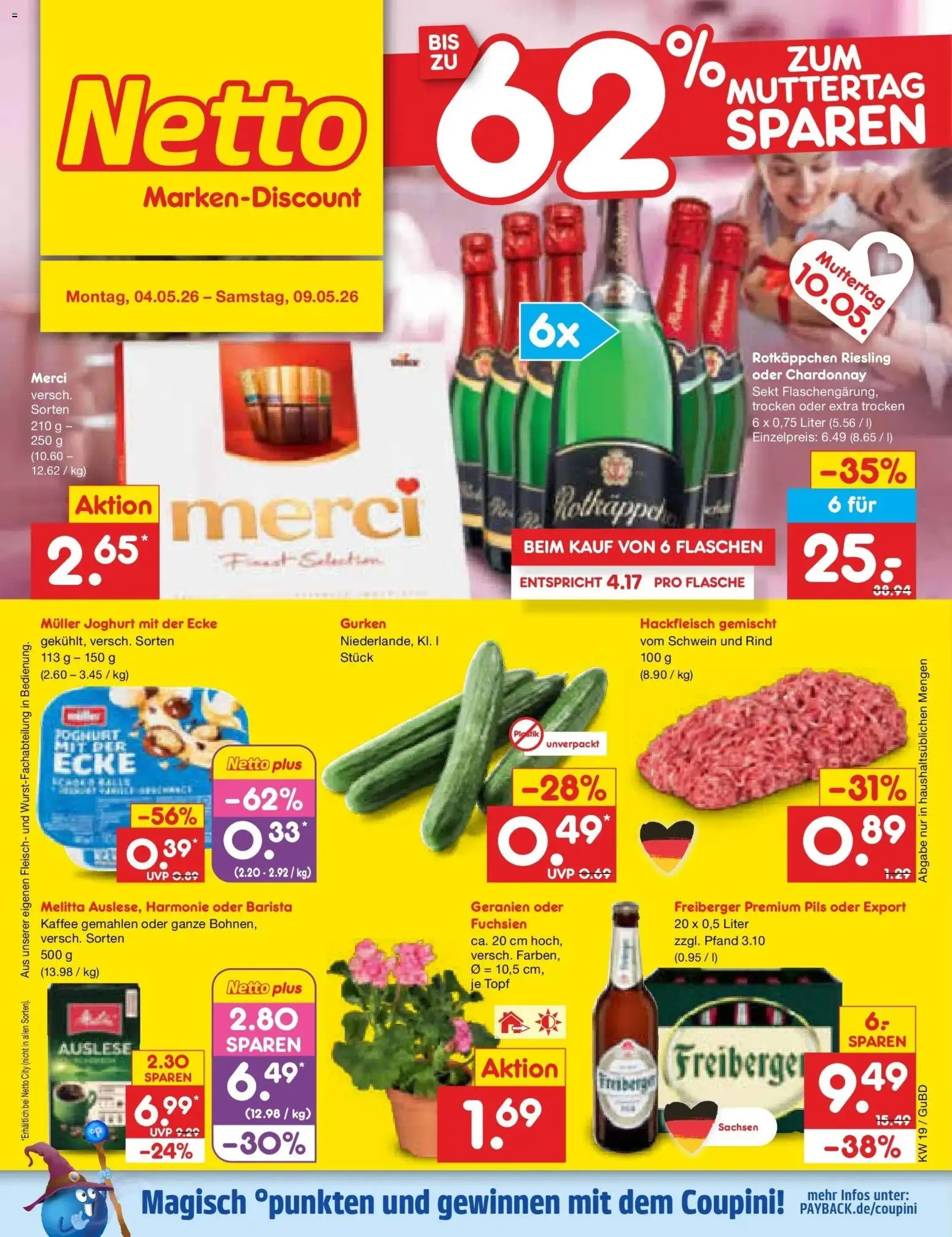 Netto Marken-Discount Prospekt Augustusburg	 – gültig ab 04.05.2026 | Seite: 1