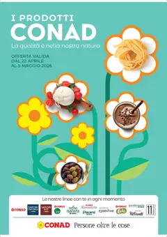 Anteprima del volantino Conad volantino MDD valido a partire dal 22.04.2026