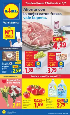 Vista previa Lidl folleto válido desde el 27.04.2026