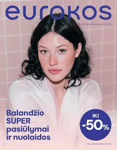 Eurokos leidinys galioja nuo 31.03.2026