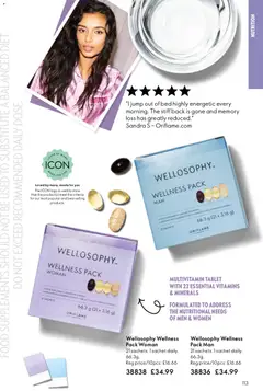 Preview of Oriflame - Offers valid from 15.04.2026 | Page: 113 | Products: Tablet, Bed
