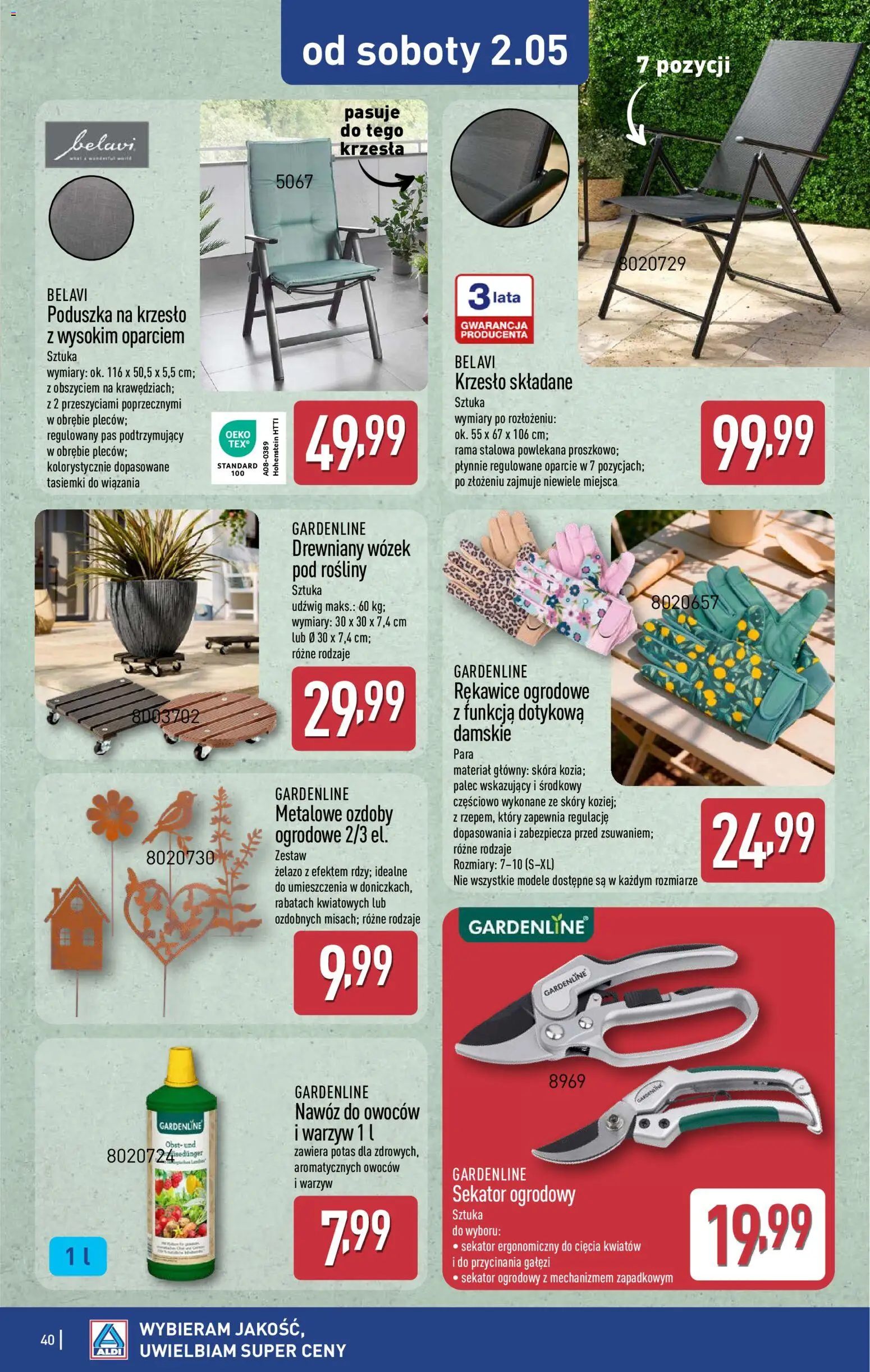 Aldi Polsko leták od 27.04.2026 | Strana: 40 | Produkty: Rama