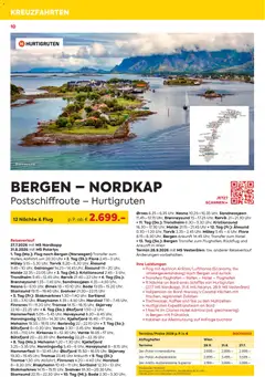 Billa - Billa Reise Kreuzfahrten Highlights ab 01.01.2026 gültig | Seite: 10 | Produkte: Uhr, Kaffee, Tee