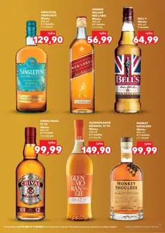 Náhled letáku Kaufland Polsko leták - Barek od 29.04.2026 | Strana: 13 | Produkty: Chivas, Whisky, Red Label, Regál