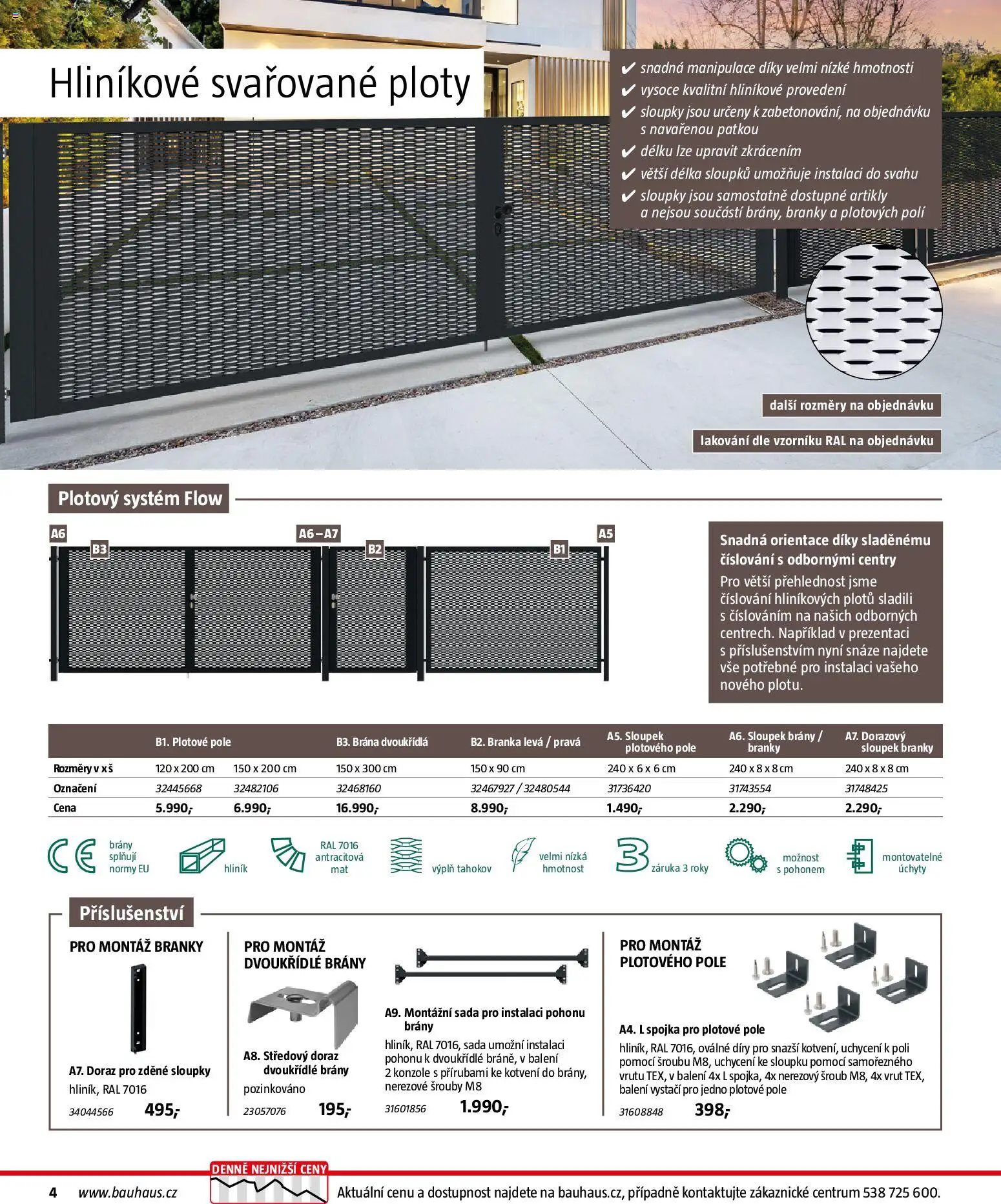 Bauhaus katalog Ploty a zahradní domky od 11.03.2026 | Strana: 4