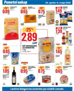 Eurospin katalog akcije – veljaven od 30.04.2026 | Stran: 4 | Izdelki: Moka, Pašteta, Kos, Polenta