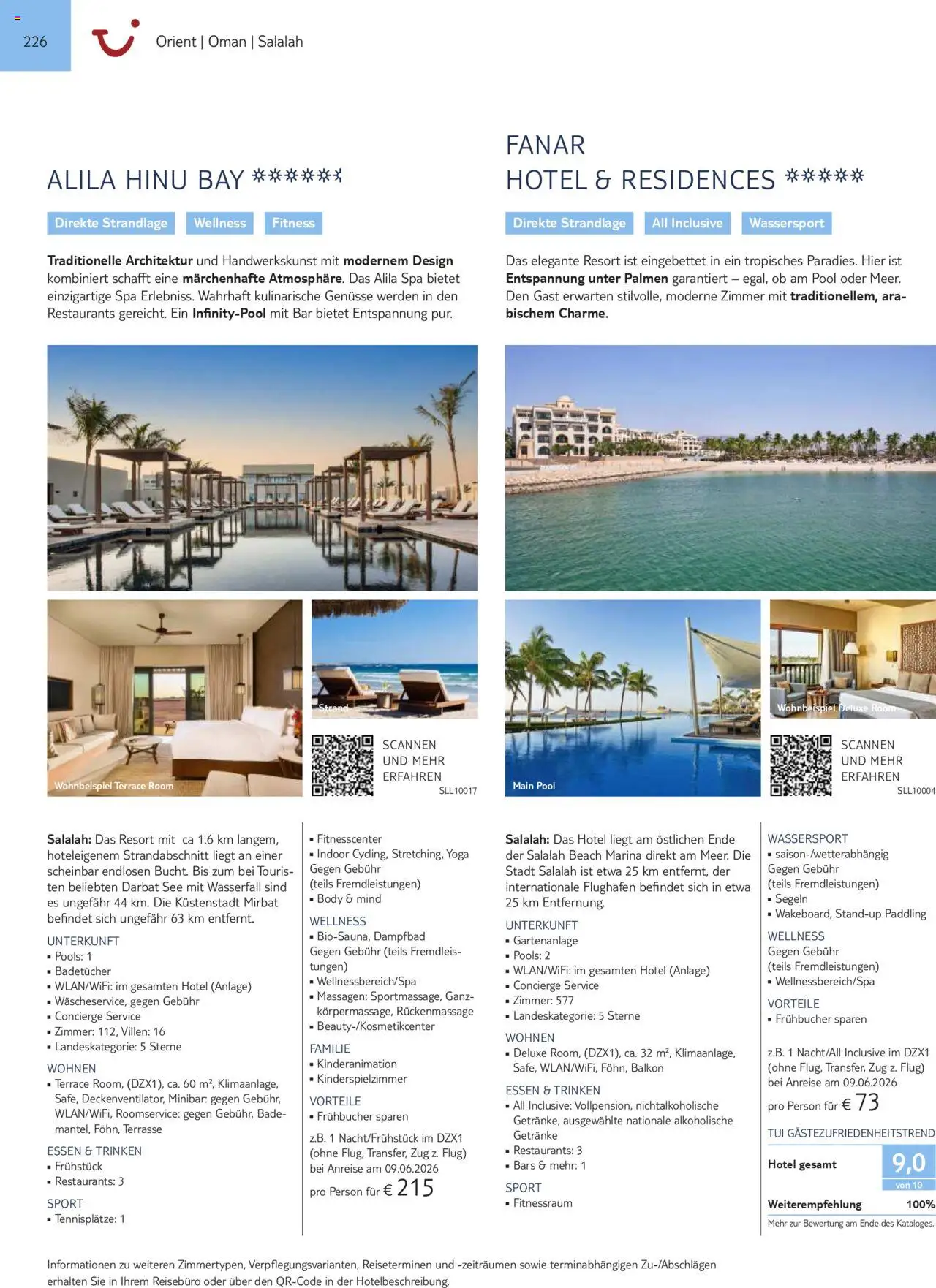 TUI Prospekt  Asien, Afrika, Orient & Indischer Ozean 2025/26 	 – gültig ab 01.11.2025 | Seite: 226