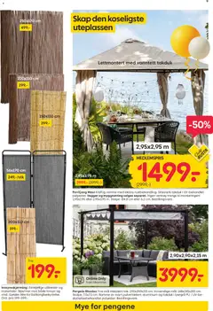 Forhåndsvisning av Rusta kundeavis gyldig fra 27.04.2026 | Side: 9 | Produkter: Paviljong