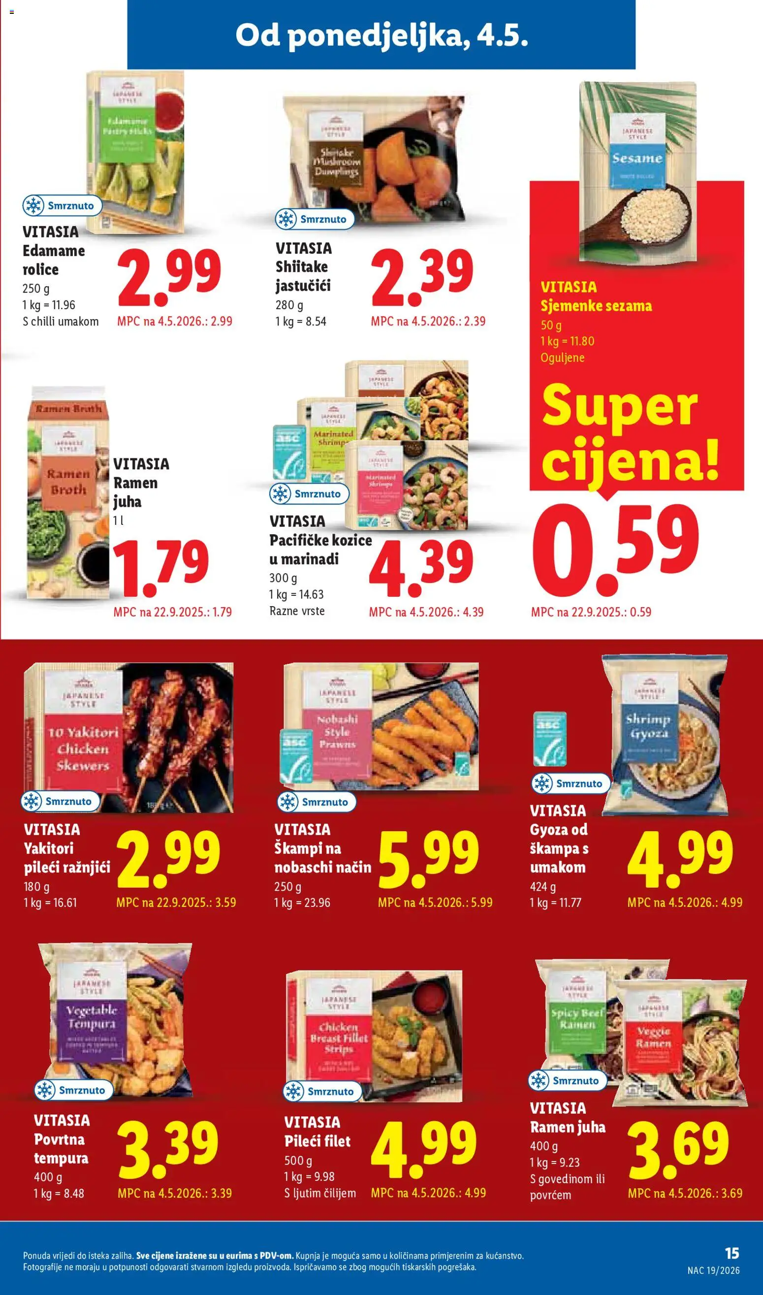 Lidl katalog | vrijedi od 04.05.2026 | Stranica: 15