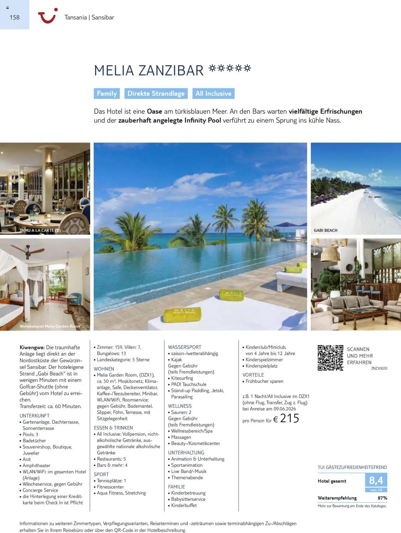 TUI Prospekt  Asien, Afrika, Orient & Indischer Ozean 2025/26 	 – gültig ab 01.11.2025 | Seite: 158