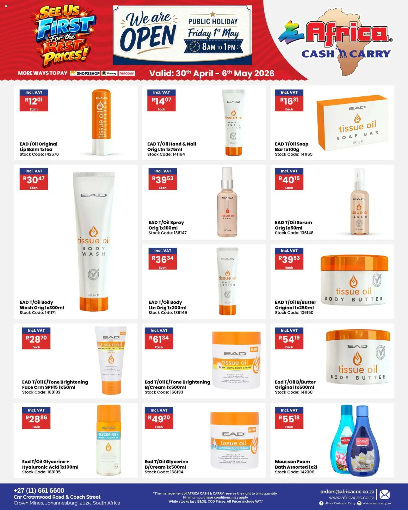 New Africa Cash & Carry catalogue – valid from 30.04.2026 | Page: 41