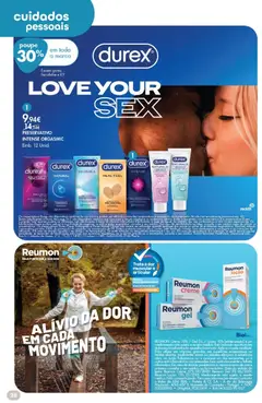 Pré-visualização Pingo Doce - Bem Estar Primavera Lojas válido de 07.04.2026 | Página: 28 | Produtos: Agua, Preservativos, Base, Creme