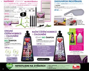 Dedra leták platný od 24.04.2026 | Strana: 48 | Produkty: Šampón, Koberce