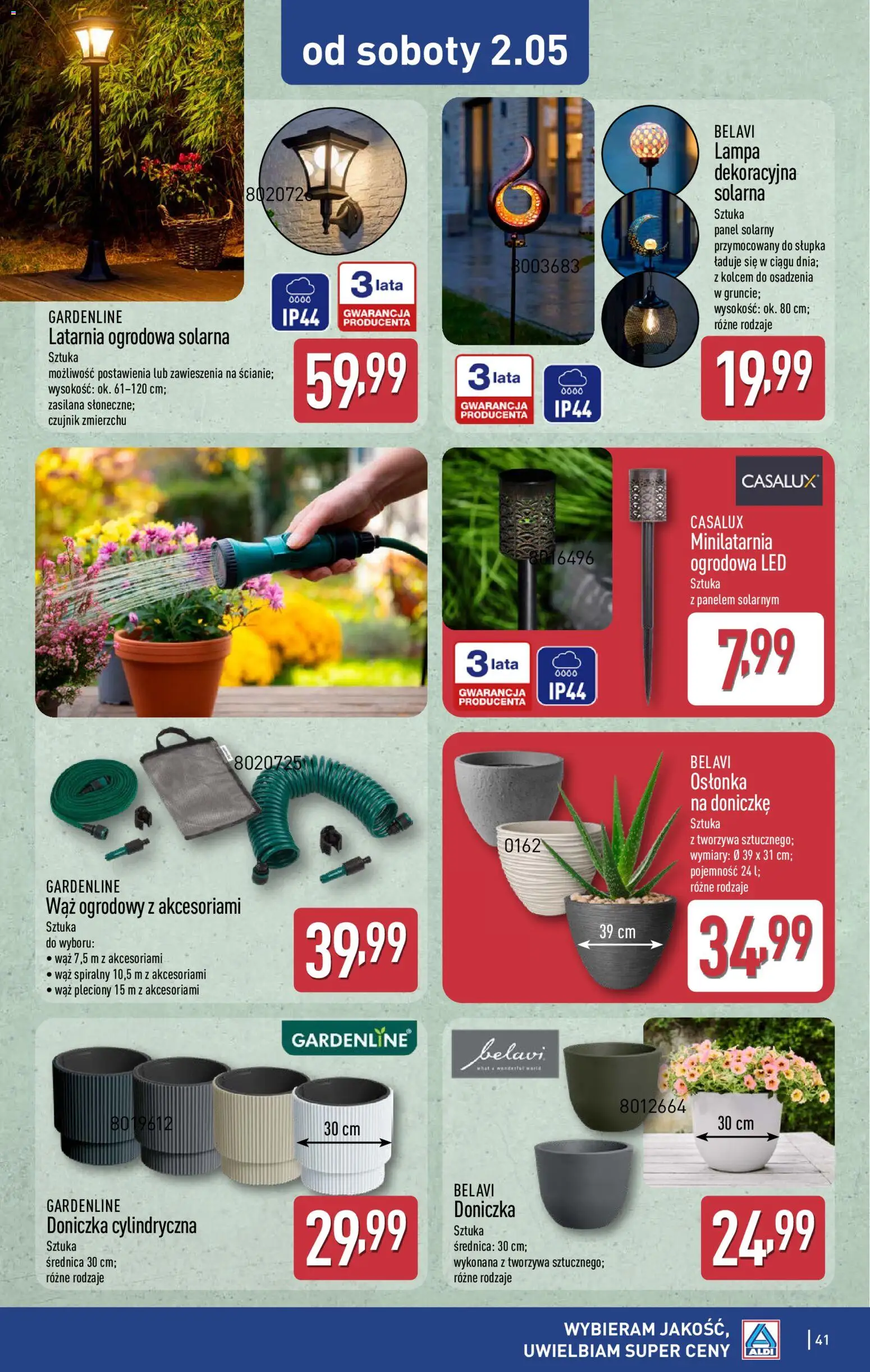 Aldi Polsko leták od 27.04.2026 | Strana: 41 | Produkty: Lampa, LED