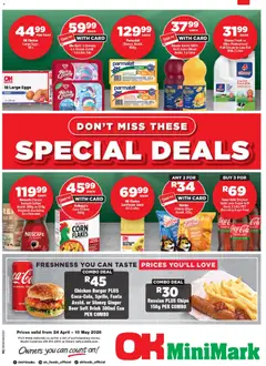 OK Foods specials catalogue – valid from 24.04.2026