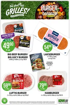 Forhåndsvisning av Kiwi kundeavis gyldig fra 27.04.2026 | Side: 6 | Produkter: Kiwi, Hamburger, Necessär, Combină frigorifică