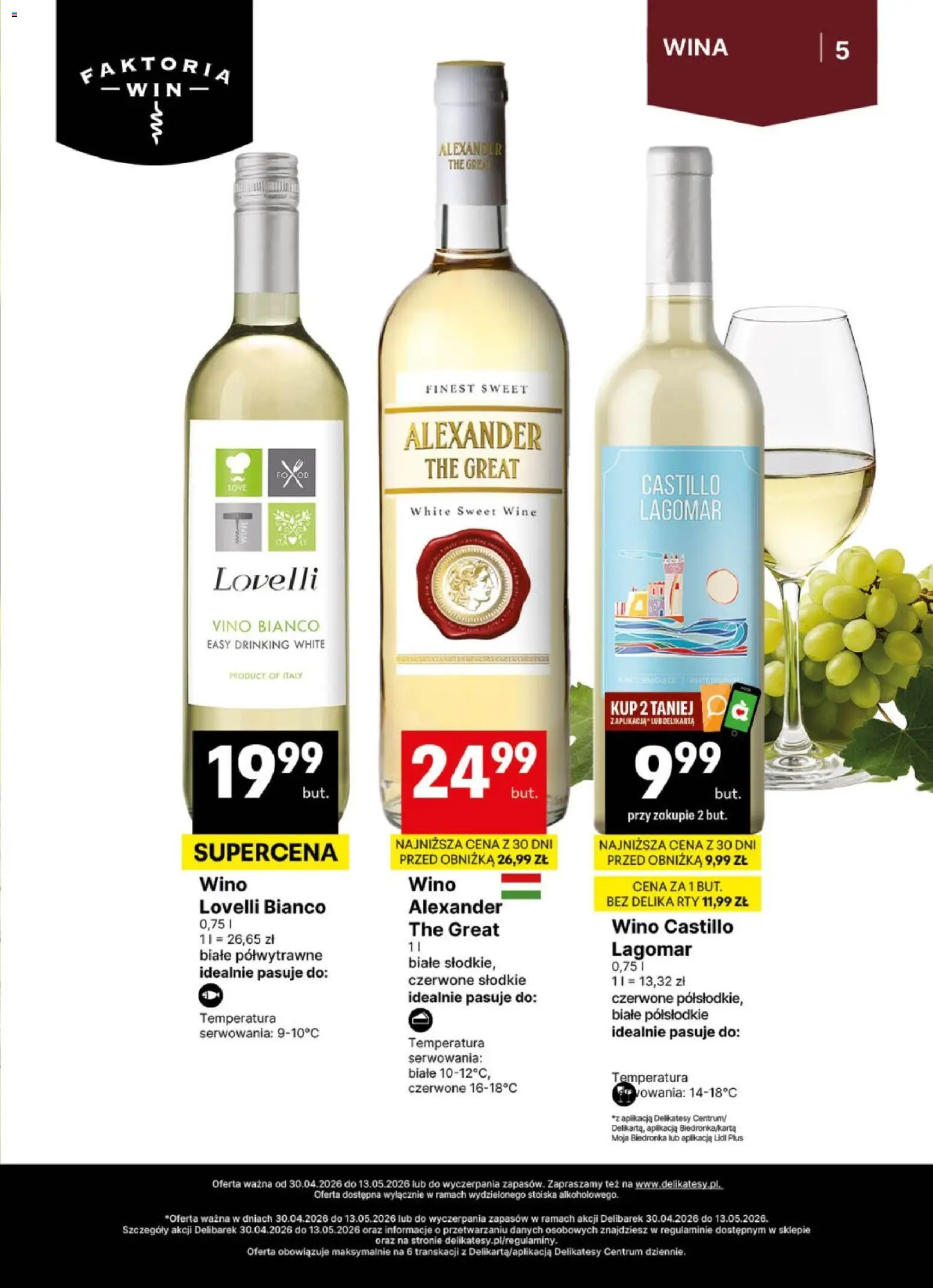 Delikatesy Centrum gazetka - DeliBarek od 30.04.2026 | Strona: 5