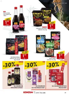 Konzum Katalog - Pregled kataloga iz trgovine Konzum, vrijedi od 29.04.2026 | Stranica: 23