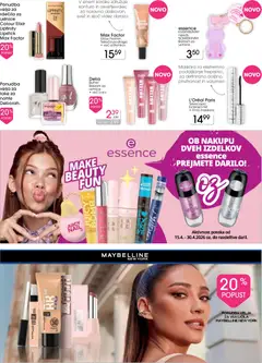 Tuš drogerija katalog akcije – veljaven od 15.04.2026 | Stran: 4 | Izdelki: Balzam za ustnice, Licila, Maskara