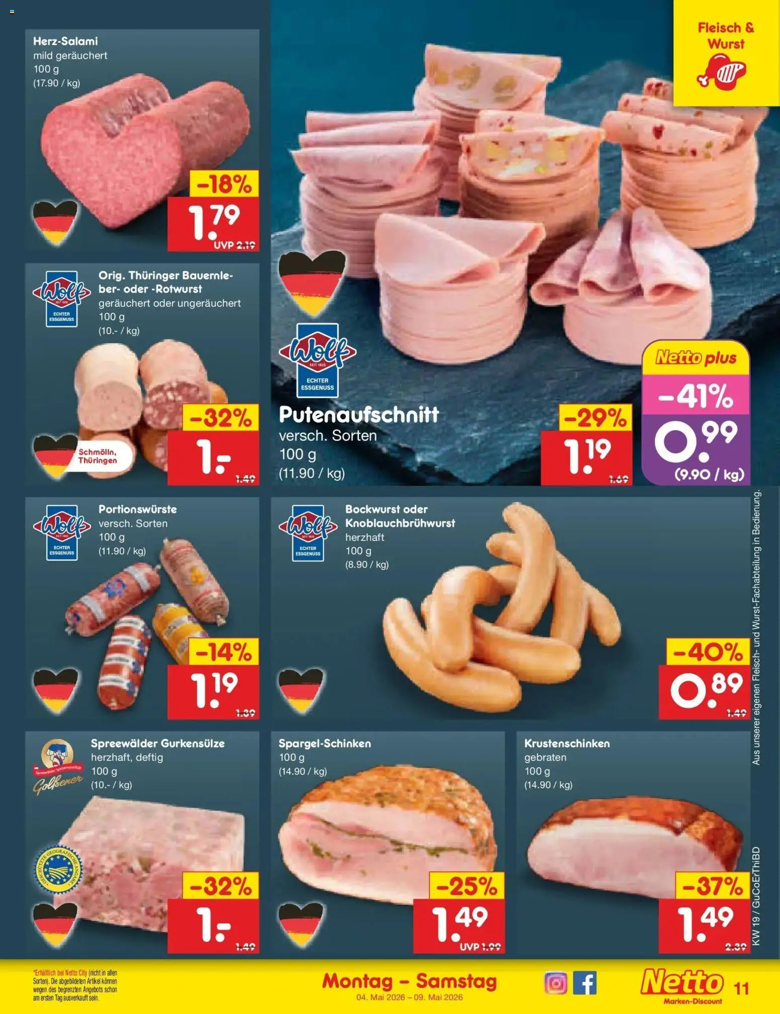 Netto Marken-Discount Prospekt Augustusburg	 – gültig ab 04.05.2026 | Seite: 11