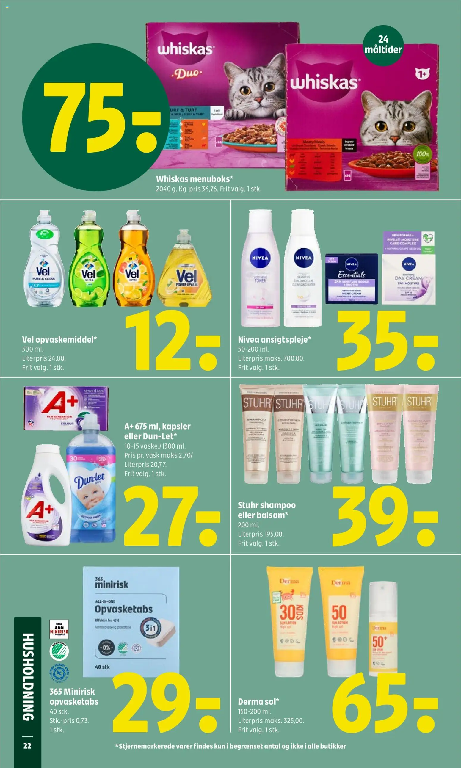 Coop 365 tilbudsavis – gyldig fra 30.04.2026 | Side: 28 | Produkter: Shampoo, Tablets