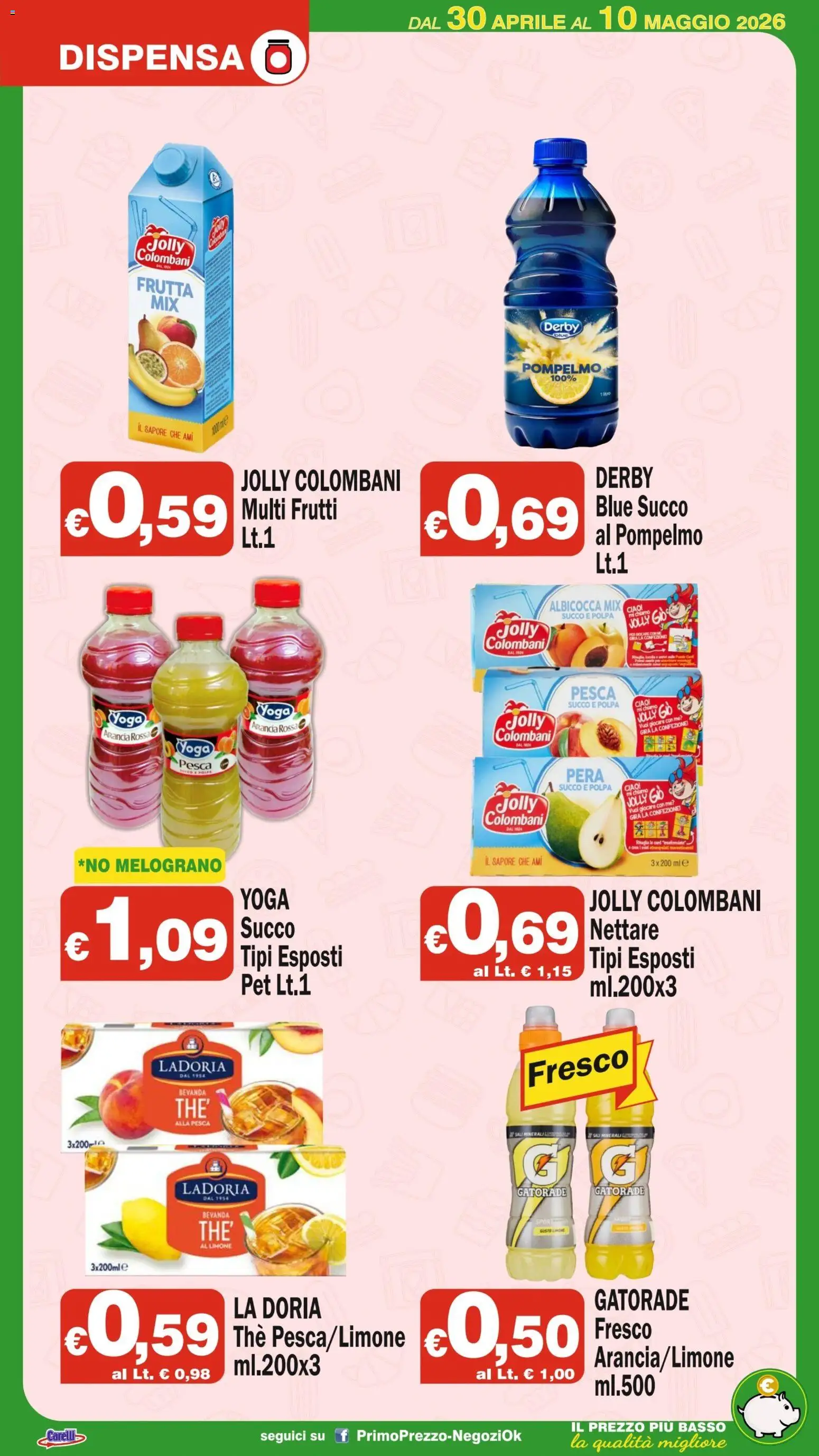 Volantino Primo Prezzo del 30.04.2026 | Pagina: 12
