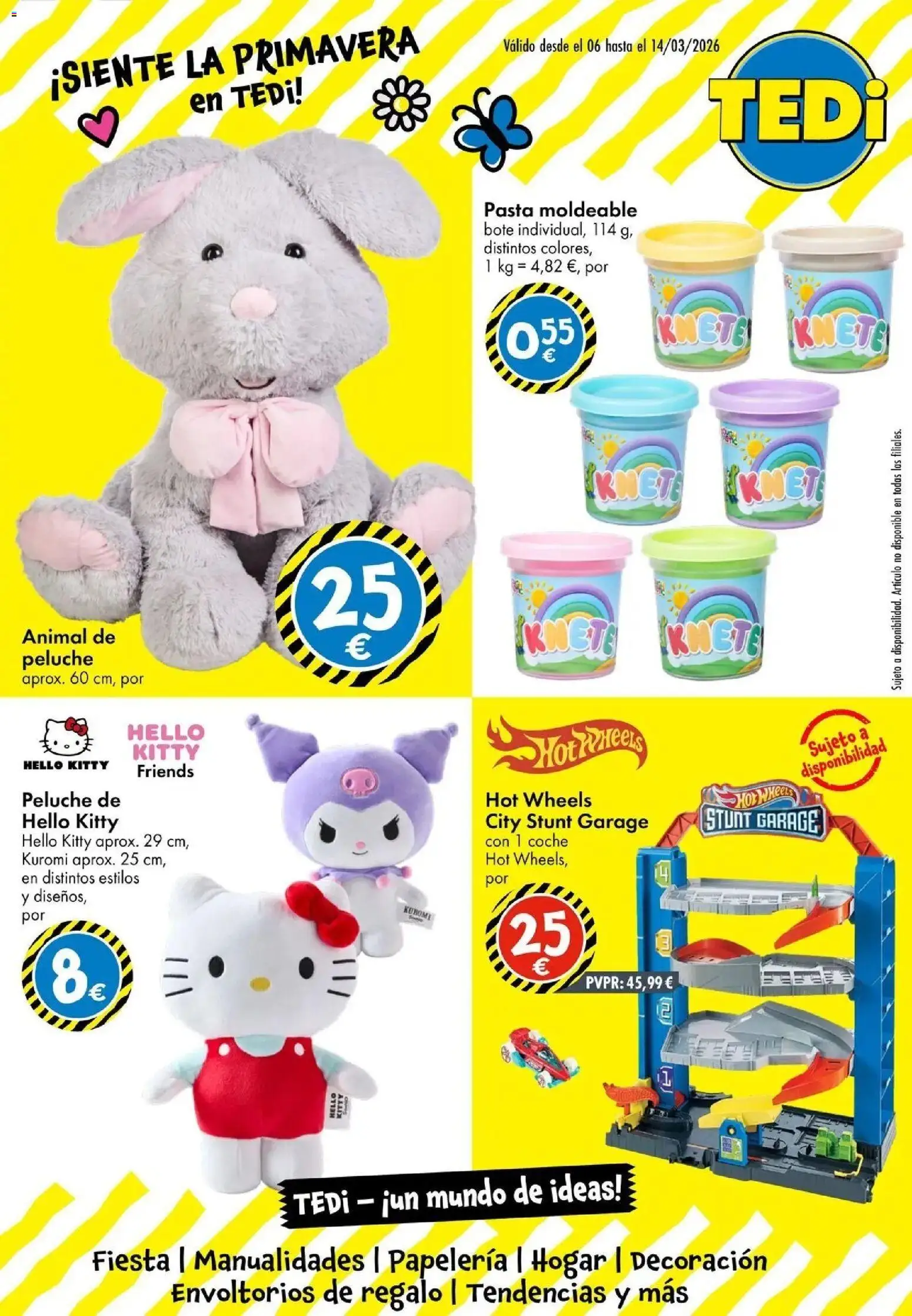 TEDi - Siente la primavera  │ válido desde el 06.03.2026 | Página: 1 | Productos: Pasta