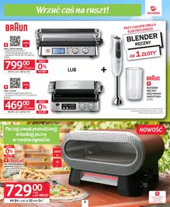 Pogląd oferty "Selgros cash&carry gazetka - Majówka czas start" - ważna od 23.04.2026 | Strona: 8 | Produkty: Blender ręczny, Smoothie, Ruszt, Blender