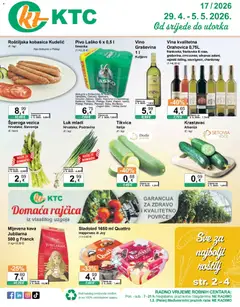 KTC Katalog - Pregled kataloga iz trgovine KTC, vrijedi od 29.04.2026